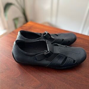 DR SCHOLLS Size 10 W Advanced Comfort Series Navy Blue Mary Jane Loafer